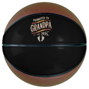 Promoted To Grandpa 2025 Grandpa est 2025 Basketball