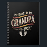 Promoted To Grandpa 2025 Grandpa est 2025  Notebook<br><div class="desc">Promoted To Grandpa 2025 Grandpa est 2025 Soon To Be Grandpa</div>