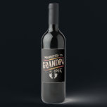 Promoted To Grandpa 2025 Grandpa est 2025  Wine Label<br><div class="desc">Promoted To Grandpa 2025 Grandpa est 2025 Soon To Be Grandpa</div>