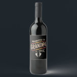 Promoted To Grandpa 2025 Grandpa est 2025  Wine Label<br><div class="desc">Promoted To Grandpa 2025 Grandpa est 2025 Soon To Be Grandpa</div>