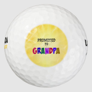 Promoted to Grandpa--Celebration! Golf Balls