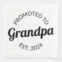 Promoted To Grandpa Est. 2024 I