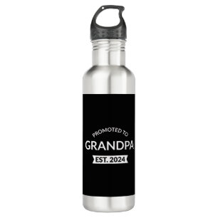 Promoted To Grandpa Est. 2024 II 710 Ml Water Bottle