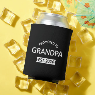 Promoted To Grandpa Est 2024 Ii Can Cooler