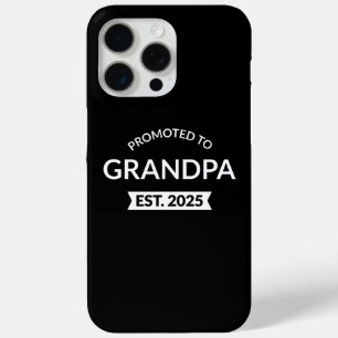 Promoted To Grandpa Est. 2025 II iPhone 15 Pro Max Case