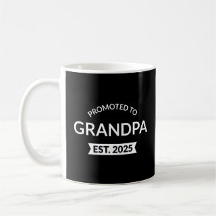 Promoted To Grandpa Est. 2025 II Coffee Mug