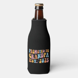 Promoted To Grandpa Est. 2025 III Bottle Cooler