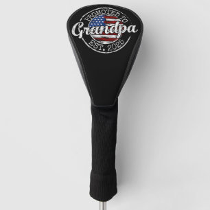 Promoted To Grandpa Est 2025 Soon To Be Grandpa Golf Head Cover