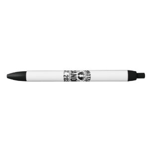 Promoted to Grandpa, Est. 2026, Funny New Grandpa Black Ink Pen