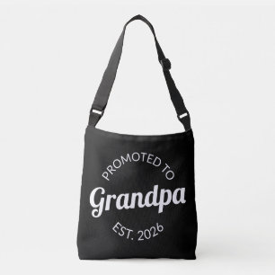 Promoted To Grandpa Est. 2026 I Crossbody Bag