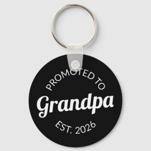 Promoted To Grandpa Est. 2026 I Key Ring