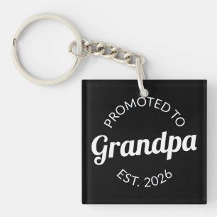 Promoted To Grandpa Est. 2026 I Key Ring