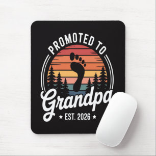 Promoted to Grandpa est. 2026 Mouse Pad