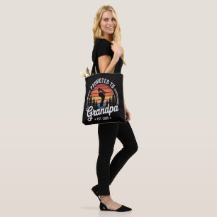 Promoted to Grandpa est. 2026 Tote Bag
