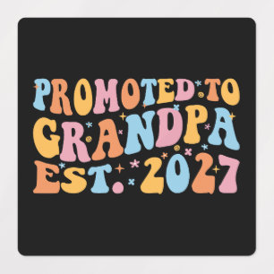 Promoted To Grandpa Est 2027 New Papa