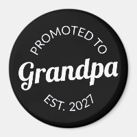 Promoted To Grandpa Est 2027 New Papa I