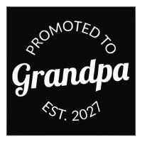 Promoted To Grandpa Est 2027 New Papa I