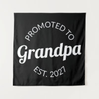 Promoted To Grandpa Est 2027 New Papa I
