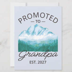 Promoted To Grandpa Est 2027 New Papa VI