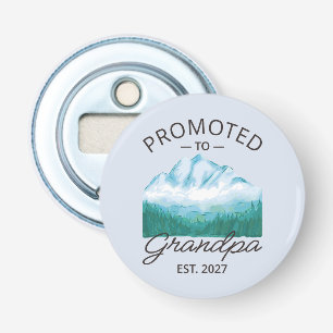 Promoted To Grandpa Est 2027 New Papa VI Bottle Opener