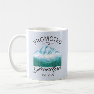 Promoted To Grandpa Est 2027 New Papa VI Coffee Mug