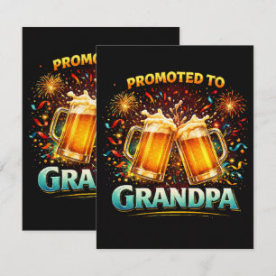 Promoted To Grandpa Future Announcement
