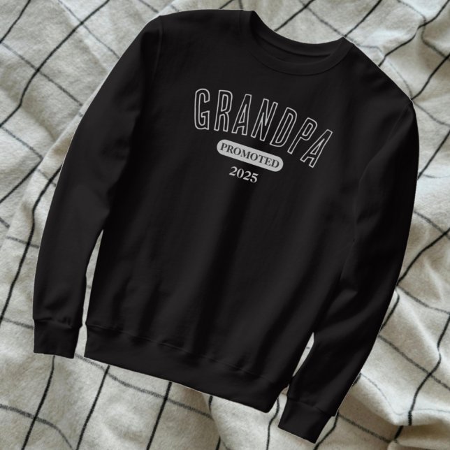 Promoted To Grandpa Granddad Reveal Sweatshirt (Creator Uploaded)