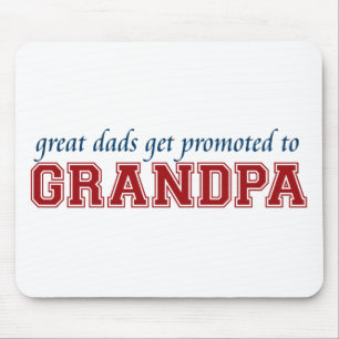 Promoted to Grandpa Mouse Pad