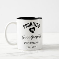 Promoted to Grandparents Personalised Baby Name