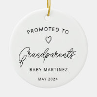 Promoted to Grandparents Pregnancy Announcement