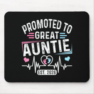 Promoted to Great Auntie Est 2026 Soon to Be Mouse Pad