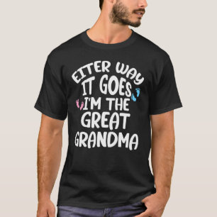 Promoted To Great Grandma 2022 2023 Soon Pregnant T-Shirt