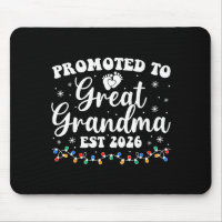 Promoted To Great Grandma Est 2026 First Time New 