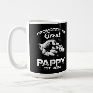 Promoted To Great Pappy Est Coffee Mug