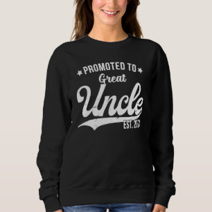 Promoted To Great Uncle 2023 Soon To Be Pregnancy Sweatshirt