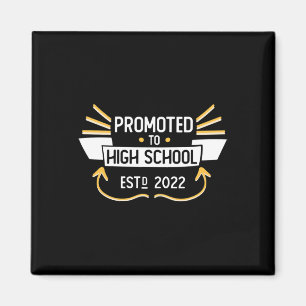 Promoted To High School Graduation 2026 Funny Stud Magnet
