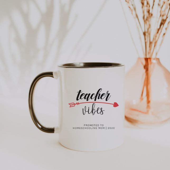 Promoted to Homeschooling Mum | Funny Quote Mug (Creator Uploaded)