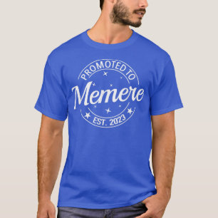 Promoted To Memere 2023 Soon To Be Grandma Pregnan T-Shirt
