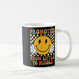 Promoted To Middle Brother Sister Toddler Baby Ann Coffee Mug