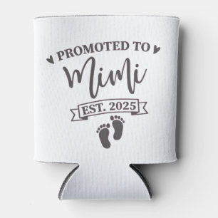 Promoted to Mimi Est. 2025 Grandma-to-be Can Cooler