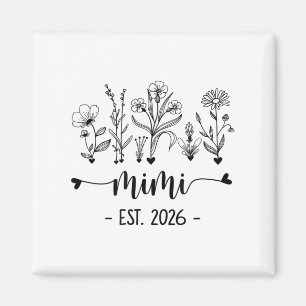 Promoted To Mimi Est 2026 Pregnancy Announcement F Magnet