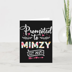 Promoted To Mimzy 2025 Cute Pregnancy Announcement