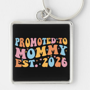 Promoted To Mommy Est. 2026 III Key Ring