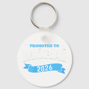 Promoted to morai est 2026 new grandma to be 26 key ring