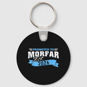 Promoted to Morfar Est 2026 New Grandpa to Be 26 Key Ring