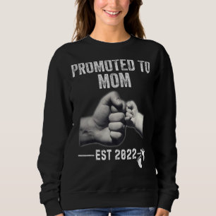 Promoted To Mum 2022 New Mum 2022 Mother Day 2022 Sweatshirt