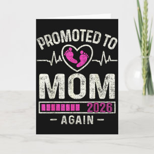 Promoted To Mum Again 2026 Expecting Baby Soon To  Card