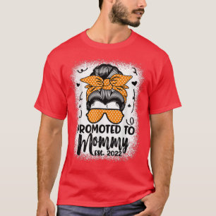 Promoted To Mummy 2022 Pregnancy For Mother's Day T-Shirt