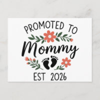 Promoted to Mummy 2026 Funny First Time Pregnancy 