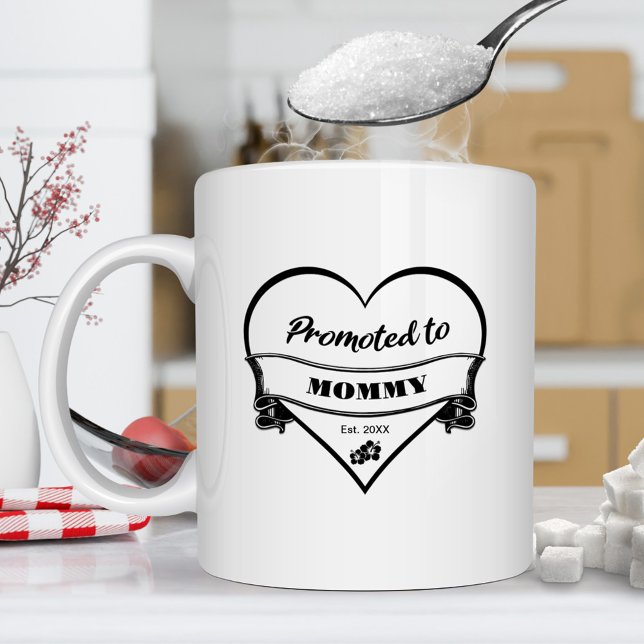 Promoted to Mummy Coffee Mug (Creator Uploaded)